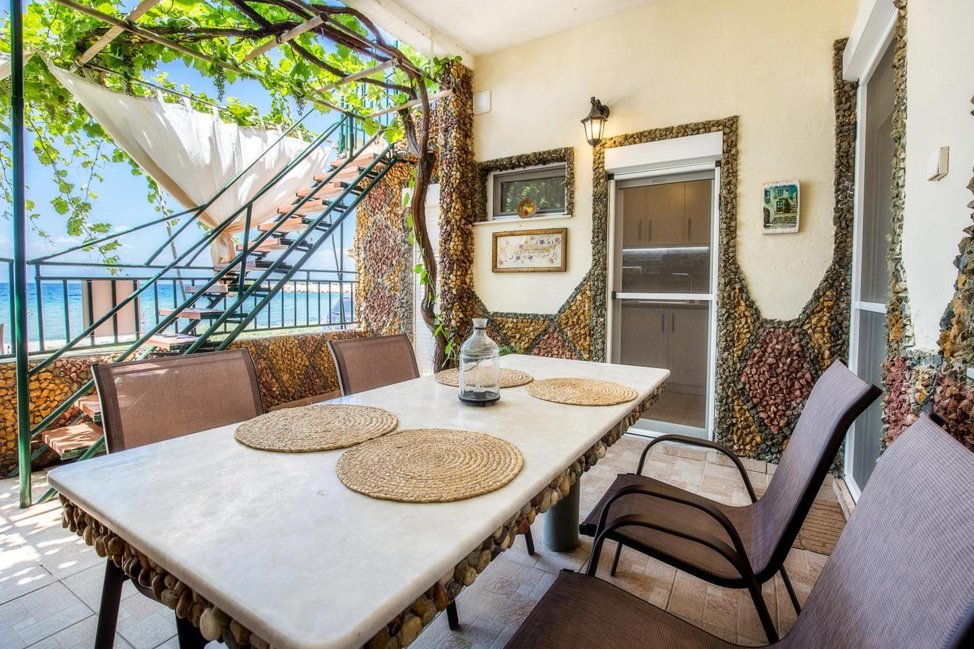 Golden Sunset Beach Apartment Skala Kallirakhis Ngoại thất bức ảnh